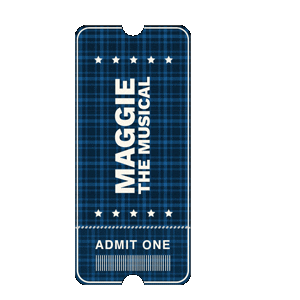 maggiemusical musical theatre scotland maggie Sticker