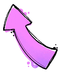 nika1princess pink arrow pretty watercolor Sticker