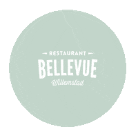 restaurantbellevue bellevue willemstad 4797at restaurant bellevue Sticker