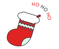 Santa Claus Christmas Sticker by LoveCrafts