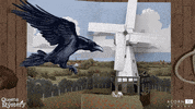 acorn-tv animation animated queen bird GIF