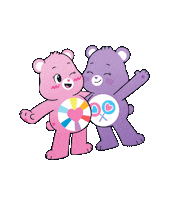 Besties Sharebear Sticker by Care Bear Stare!