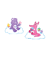 Rainbow Boba Sticker by Care Bear Stare!