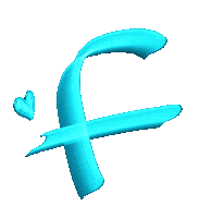 Alphabet F Sticker