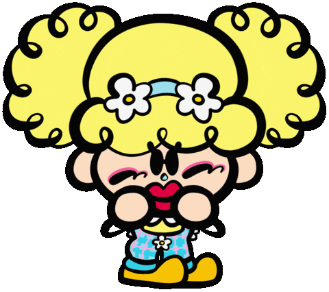 Excited Character Sticker by しまみほ