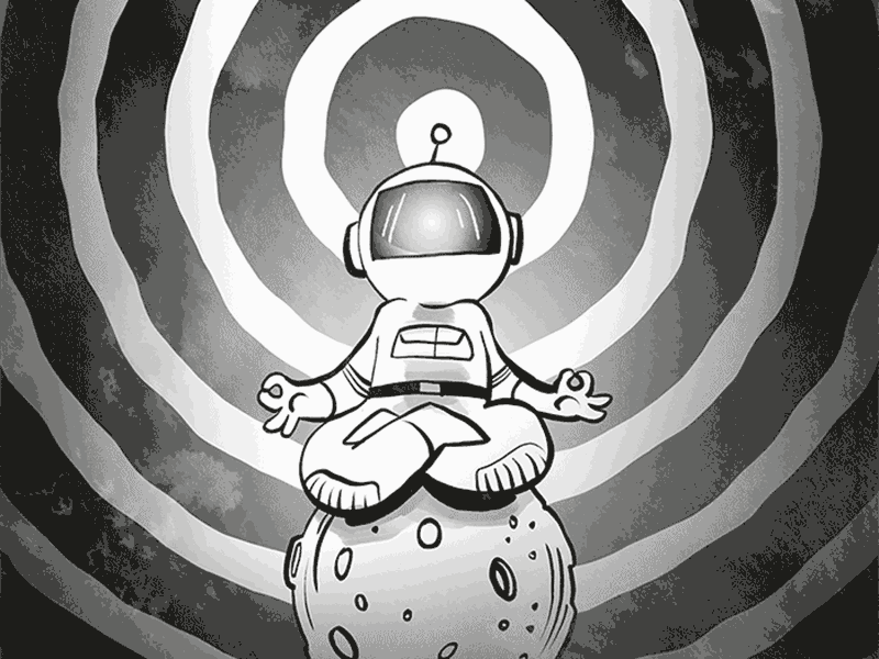 scisarhan giphyupload trippy space meditation GIF