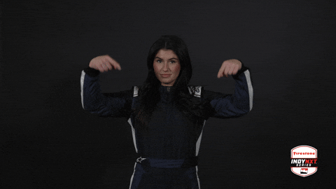 Hailie Deegan GIF by INDYCAR