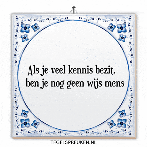 Humor Wijsheid GIF by Tegelspreuken.nl