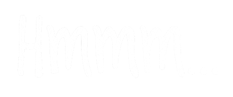 Hmmm Sticker by Verhage