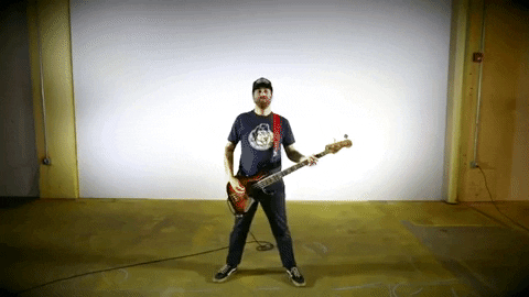 Bass Player GIF by Four Year Strong