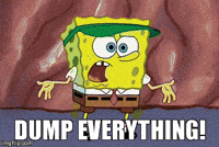 Delete Spongebob Squarepants GIF