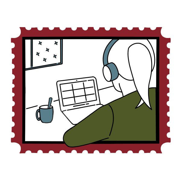 Working Sticker by MICA Graphic Design Motion