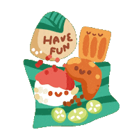 Nasi Lemak Travel Sticker