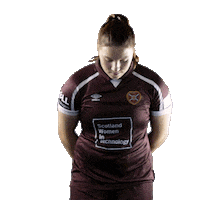 Football Hearts Sticker by Heart of Midlothian