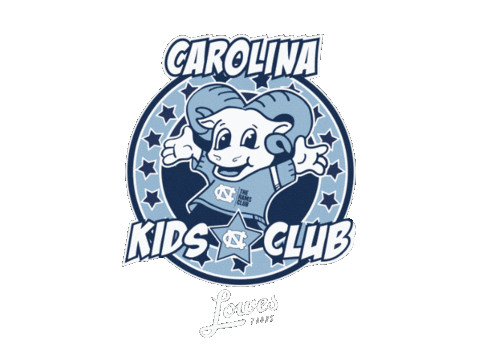 Carolina Kids Club Sticker by The Rams Club