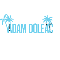Travel Beach Sticker by Adam Doleac