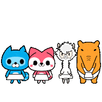 hang in there fighting Sticker by OO-Kun