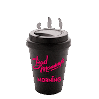 Пить Good Morning Sticker by Olga Berezutskaya