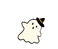 Halloween Ghost Sticker