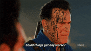 season 2 starz GIF by Ash vs Evil Dead