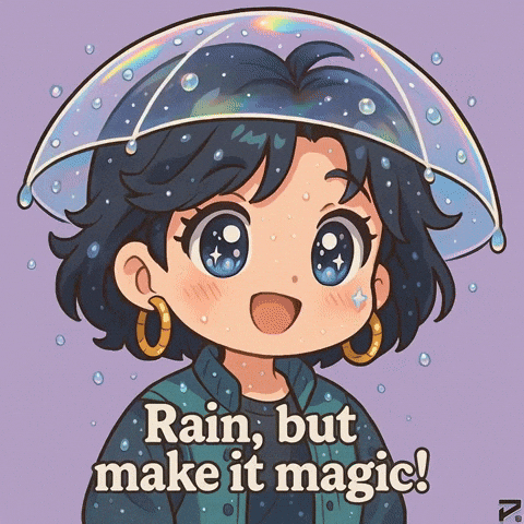 Rainy Day Rain GIF by Persona