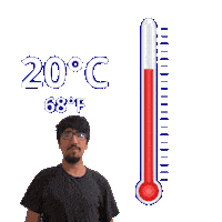 20 Degrees Sticker