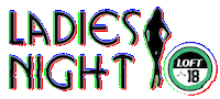 Ladies Night Sticker by Loft18