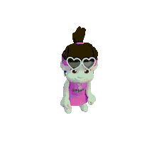 Glow Lets Go Sticker by Zhotcita