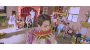 k-pop eating GIF by Korea