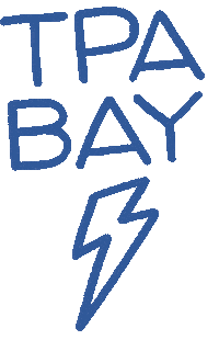 freepressink lightning tampa bay tampa bay lightning lightning bolt Sticker