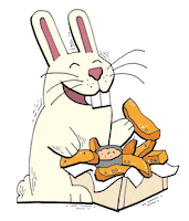Eating Sticker by Zingerman's Deli