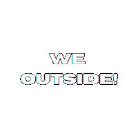Outside Sticker by Suzi Analogue