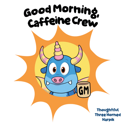 Good Morning Coffee GIF by VeeFriends