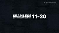 Animated Seamless Explosions Transitions 11 20