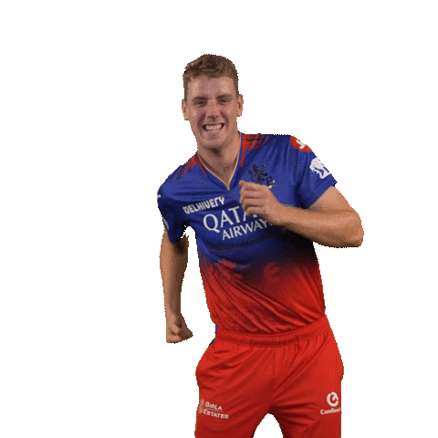 Happy Dance Sticker by Royal Challengers Bengaluru