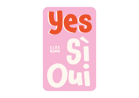 Si Yes Sticker by Kolorky