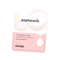 snpofficial_id pink skincare mask daily Sticker
