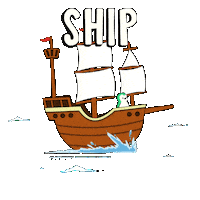 Penguin Floating Sticker by Abster