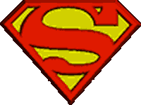 Hero Superman Sticker