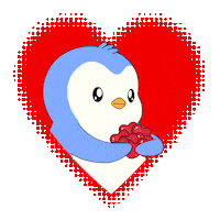Valentines Day Love Sticker by Pudgy Penguins