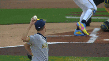 Pitching Milwaukee Brewers GIF by MLB