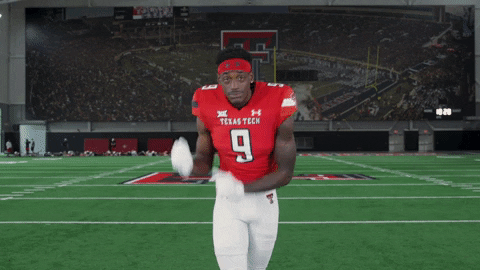Tj Vasher GIF by Texas Tech Football