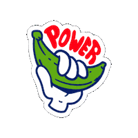 Power Rd Sticker by Juanky Studio
