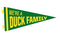 U Of O Go Ducks Sticker by University of Oregon