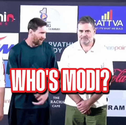 Rahul Gandhi Messi GIF by Indian National Congress