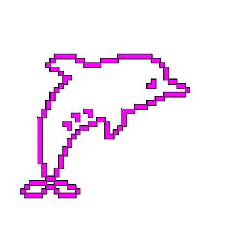 Pixel Summer Sticker