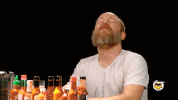 kyle kinane hot ones GIF by First We Feast: Hot Ones