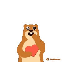In Love Wow Sticker by WorkBeaver