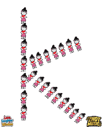 Abc K Sticker by Zhotcita