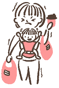 Tired Mom Sticker